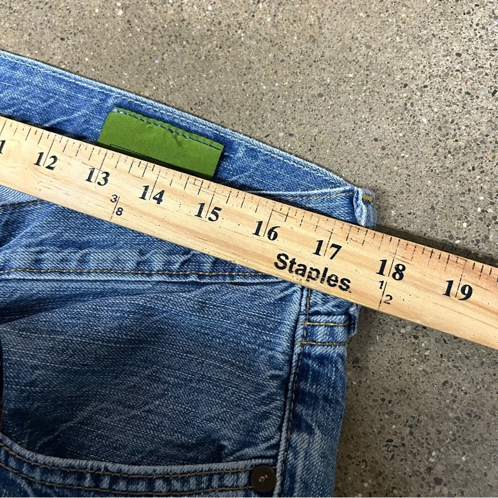 Gap Jeans Mens 35x30 Blue Y2K Baggy Loose Wide-Leg Grunge Skater Workwear Casual